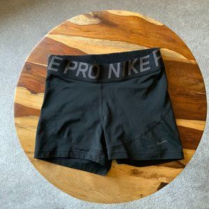 Nike Pro 3" Women's Black Compression Shorts